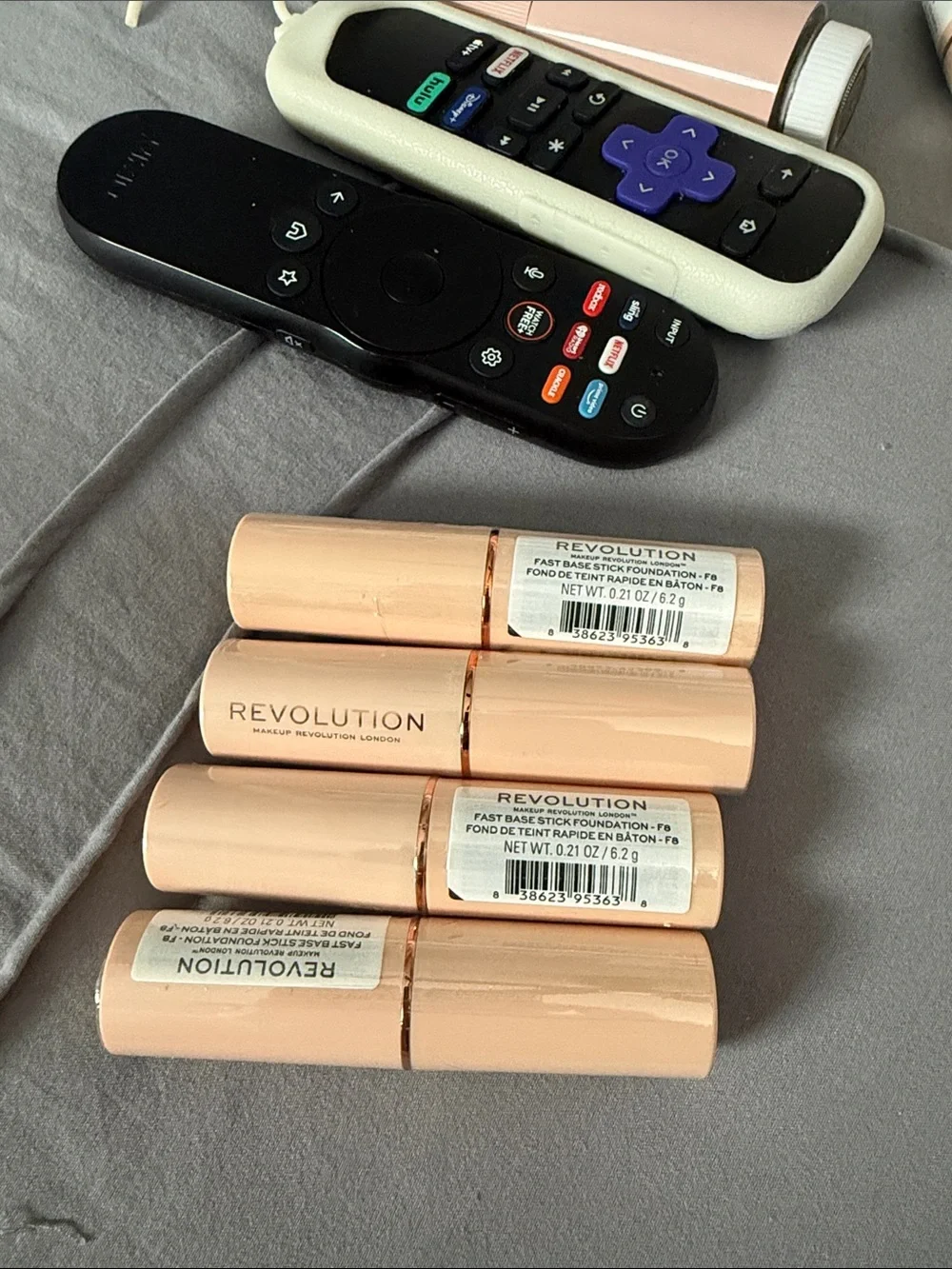Revolution Creamy Concealer Stick - Nude 4 pack